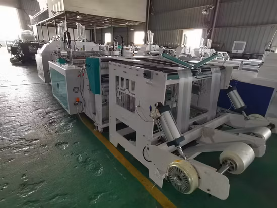 Decomposable Compostable T-Shirt Bags Fruit Vegetable Supermarket Shopping Bags Making Machine