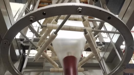 Macchina soffiatrice per film plastico HDPE/LDPE/LLDPE ad alto rendimento da 600 mm per T