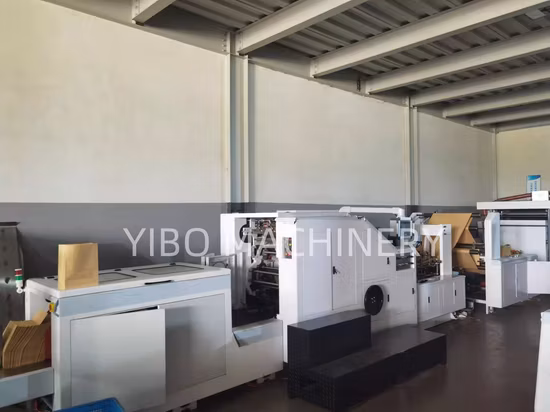 Formatura automatica marrone con macchina per sacchetti di carta per alimenti