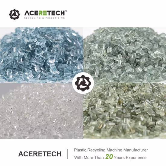 Aceretech Eccellente produttore di macchina granulatore per il riciclaggio della plastica con design europeo